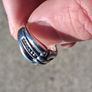 Vintage Sterling Silver Marcasite Rings Image 6
