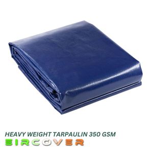 Heavyweight Tarpaulin 5m x 7.5m (16' -25') 350 gsm