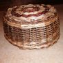 2 x baskets, wicker woven, 1 small  / 1 bigger - see pics for sizes Image 4