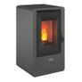 Nina 7kW Grey Wood Pellet Stove Image 3