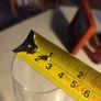 Tipperary crystal large champagne glass 26.5 cm tall. Image 3