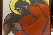 Stations of the Cross 1970s made of plaster, D18