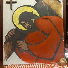 Stations of the Cross 1970s made of plaster, D18