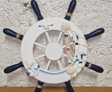 Wooden Rudder Decor