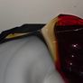 Large Art Glass Bowl - Hand Blown Image 8