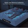 King Size Mattress 5FT Memory Foam, Pocket Sprungs Hybird Mattress with Dual Edges Support, Orthopaedic Mattresses Medium Firm for Pressure Relief, 10.2 Inch Deep, 150 x 200 x 26 cm Image 2