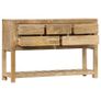 Sideboard 120x30x75 cm Solid Mango Wood Image 4