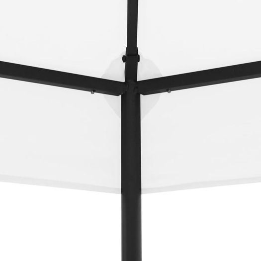 Garden Gazebo 323x275x265 cm White 180 g/m2