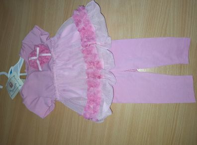 Baby girl two piece Occasion outfit, new, age 6-9 months