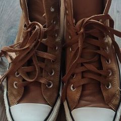 Converse All Star Chuck Taylor leather trainers