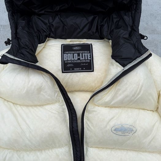 Black & Cream Corteiz Bolo Lite Jacket