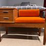 Vintage Telephone Seat and Table Image 2