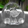 Mats Jonasson Crystal Glass Mickey Mouse Image 4
