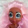 Hairdorables Hairmazing Prom Perfect Fashion Doll WIllow Just Play Pink Hair Used Please see photos Image 3