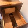 Mid century teak filing cabinet Image 3