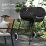 Steel Charcoal BBQ, with Ash Catcher and Warming Rack Image 5