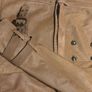 Mango Vintage leather jacket Image 4