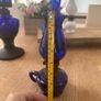 Vintage cobalt blue and Opaline glass Image 10