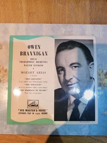 Owen Brannigan Mozart Arias 7 inch EP His Masters Voice 7EP 7043