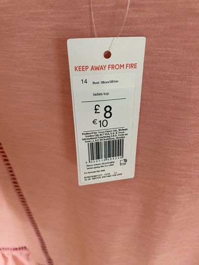 Brand new with tags ladies top