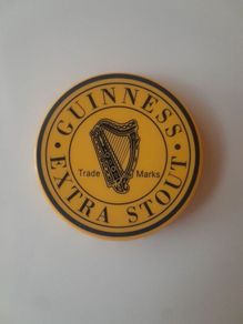 vintage GUINNESS Bottle Opener. Fridge Magnet, Beer Bottle Cap Opener.