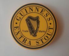 vintage GUINNESS Bottle Opener. Fridge Magnet, Beer Bottle Cap Opener.