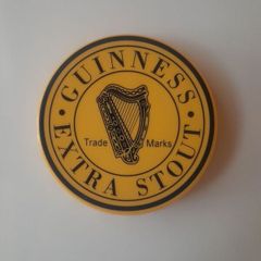 vintage GUINNESS Bottle Opener. Fridge Magnet, Beer Bottle Cap Opener.