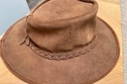 Tan / Brown Leather Hat