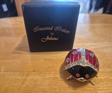 Lovely Mini Ladybug Trinket Box