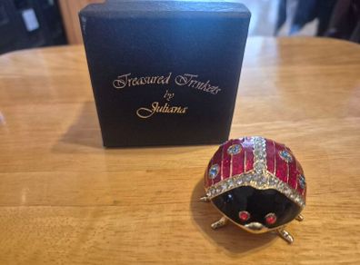 Lovely Mini Ladybug Trinket Box