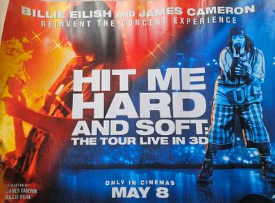 Billie Eilish cinema poster Large