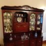 Mahogany Display Unit with Drinks Cabinet Image 2