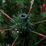 _6FT Claudia Pre Lit Christmas Tree with 300LED Lights with Timer, 8 Light Modes, Decorative Pinecones and Berries Image 4