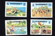 1981 Guernsey International Year for Disabled Persons Commemorative Stamps Mint Never Hinged (NNH)