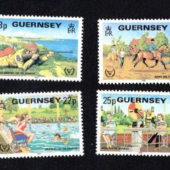 1981 Guernsey International Year for Disabled Persons Commemorative Stamps Mint Never Hinged (NNH)