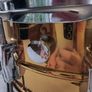 Ludwig Smooth Bronze Vintage Monroe Badge 14 x 6.5 Snare Drum Image 3