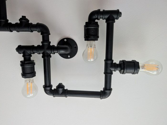 Big industrial ceiling light