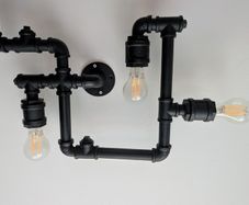 Big industrial ceiling light
