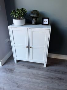 Jysk white side cabinet