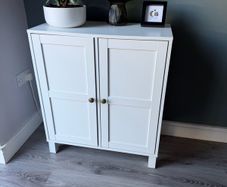 Jysk white side cabinet