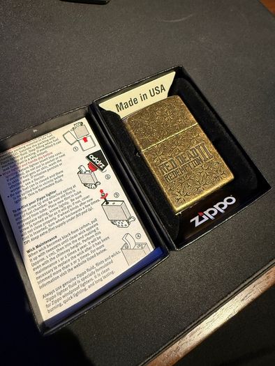 Official Red Dead Redemption 2 Zippo lighter