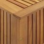 Garden Storage Box 90x50x106 cm Solid Acacia Wood Image 4