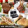 BRAND NEW Electric Contact Grill Griddle Panini Press Grill Non-Stick for Commercial Cooking Image 2