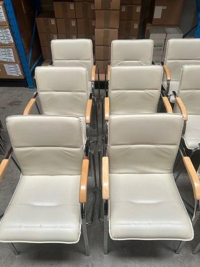 Office Chairs x 12 (Cream)