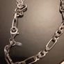New silver chunky Figaro necklace Image 5