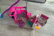 Barbie Camper Van and Ambulance