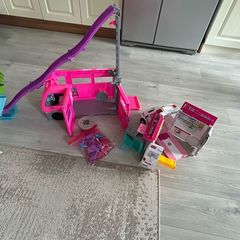Barbie Camper Van and Ambulance