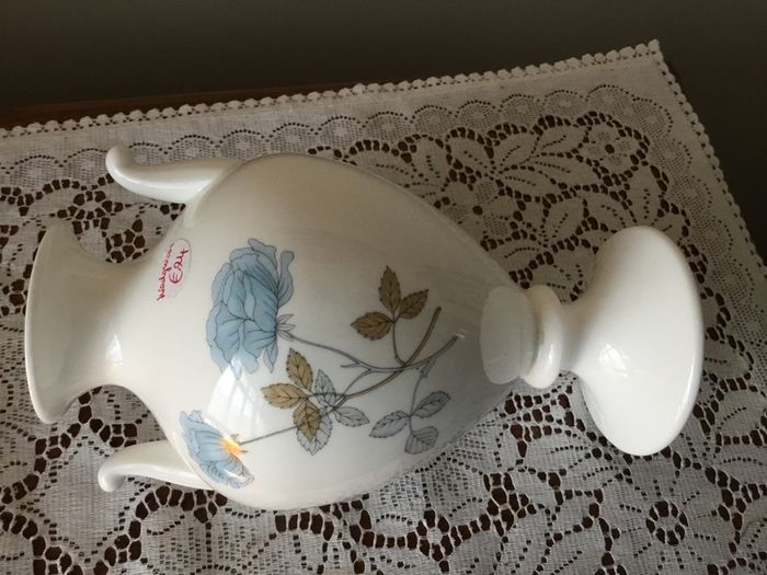 Wedgwood Ice Rose bone china urn