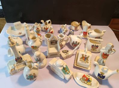 The Ultimate Miniature Crested Ware Ceramic Collection