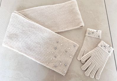 zara kids scarf and gloves